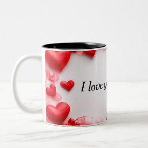 I love you the most Two-Tone coffee mug
