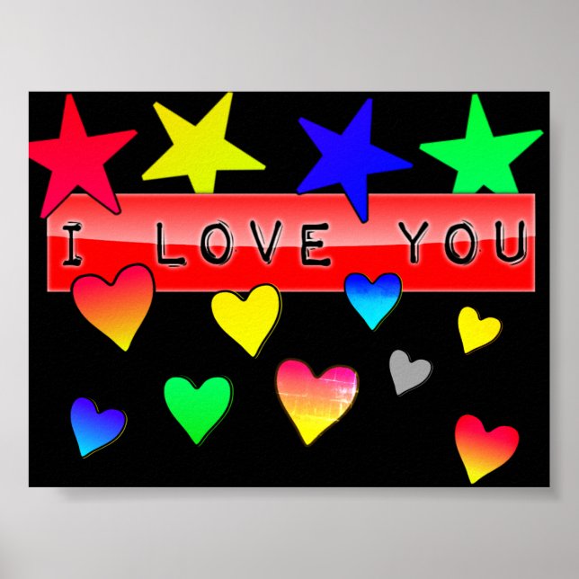 I Love You Tiny Poster (Front)