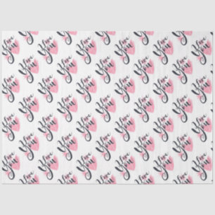 I Love You Tissue Paper