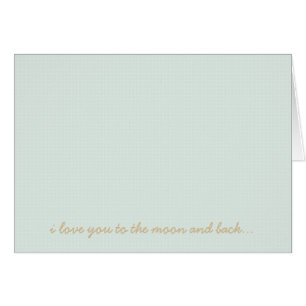 I Love You to the Moon and Back
