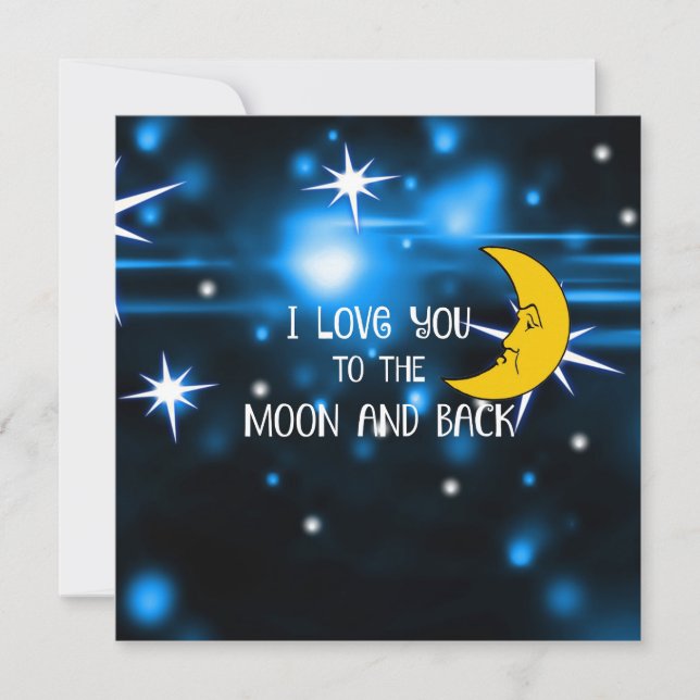 I Love You to the Moon and Back (Front)