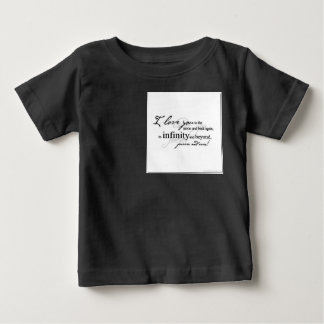 I love you to the Moon and back Baby T-Shirt