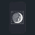 I Love You To The Moon And Back Incipio Watson™ iPhone 5 Wallet Case<br><div class="desc">Typography poster with a romantic quote and Stylised engraving moon. I love you to the moon and back. For valentines day or save the date card print on t-shirts and bags. Inspirational illustration.  | Bigstock® - All Rights Reserved.</div>
