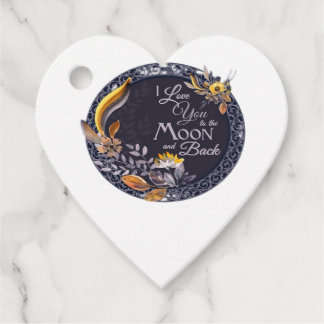 I Love You To The Moon And Back Sincere Artistic D Favour Tags