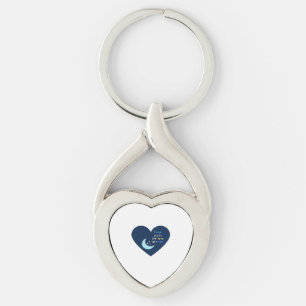 I Love You To The Moon And Back Timeless Classic D Key Ring