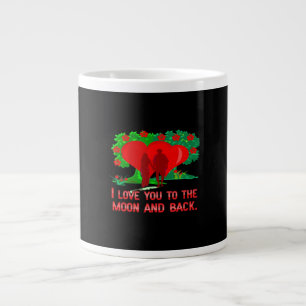 I Love You To The Moon And Back Timeless Classic  Large Coffee Mug