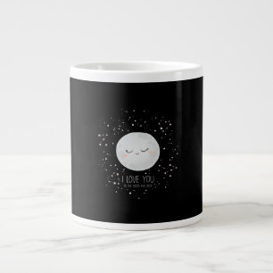 I Love You To The Moon And Back Timeless Love Styl Large Coffee Mug