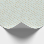 I Love You to the Moon and Back Wrapping Paper<br><div class="desc">I Love You to the Moon and Back
Mint and Gold</div>