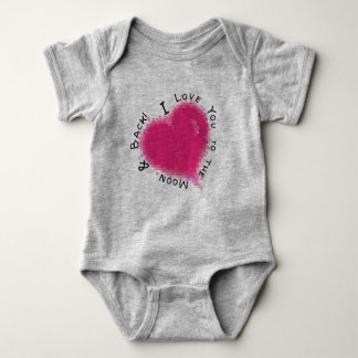 I Love You to the Moon & Back Baby Bodysuit