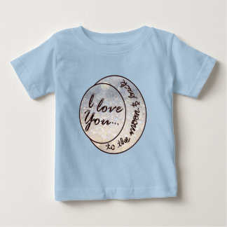 I Love You to the Moon & Back Baby T-Shirt