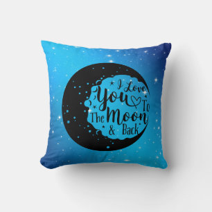I Love You To The Moon & Back Cushion