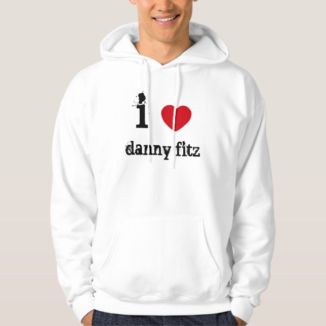 i love you too... hoodie (Front)