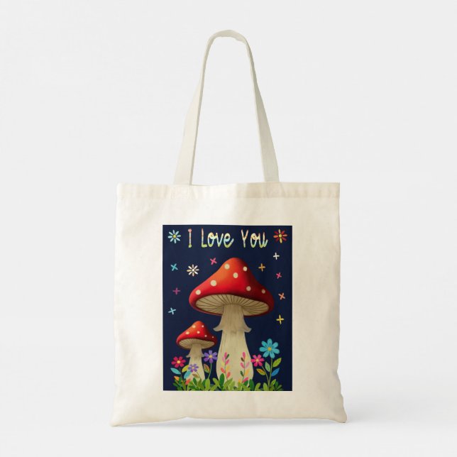 I Love You Tote Bag (Back)