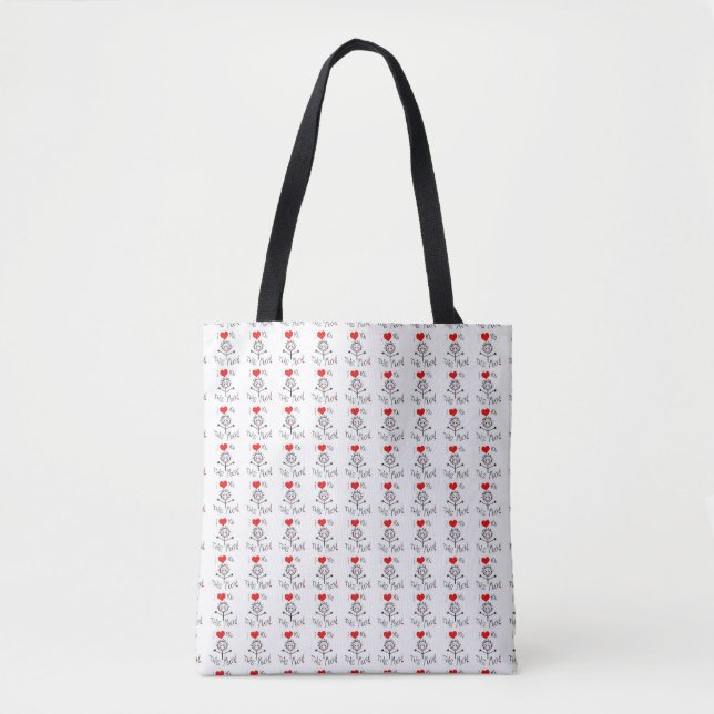 **I LOVE YOU** TOTE FOR HIM OR HER...WHY NOT!!!! BAG (Front)