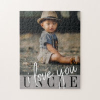 I Love You Uncle Custom Photo