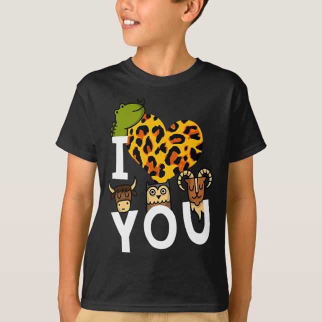 I Love You Valentines Day Romance For  T-Shirt (Front)