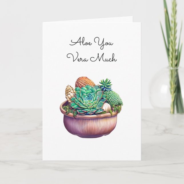 I Love You Very Much | Happy Valentine's Day Card (Front)