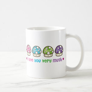 i love you very mush coffee mug