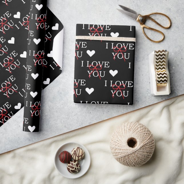 I Love You  Wrapping Paper (Crafts)