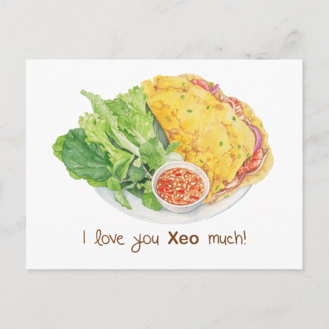 I love you Xeo much card (Front)
