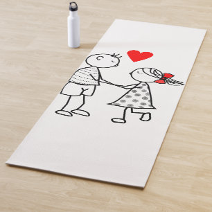 I LOVE YOU - YOGA MAT