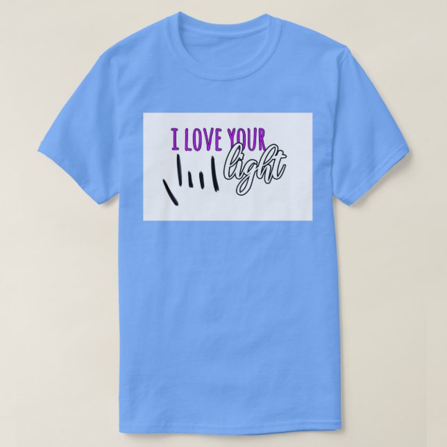 I Love Your Light Deaf West Spring Awakening T-Shirt (Design Front)
