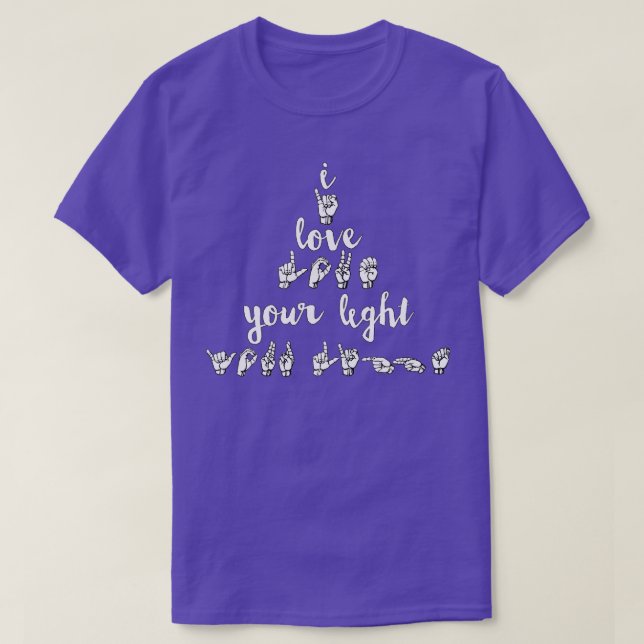 I Love Your Light Spring Awakening T-Shirt (Design Front)