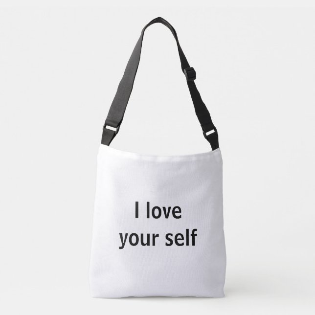 I love your self crossbody bag (Front)
