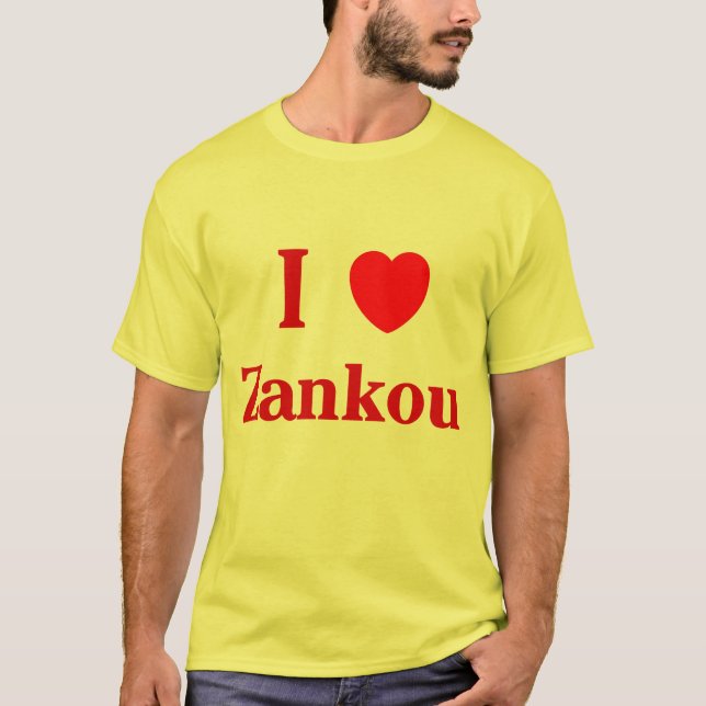I love Zankou! - Customised T-Shirt (Front)