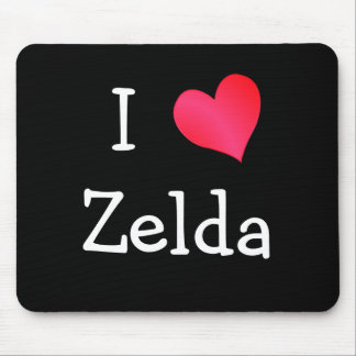 I Love Zelda Mouse Pad