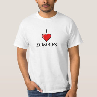 I Love Zombies T-Shirt