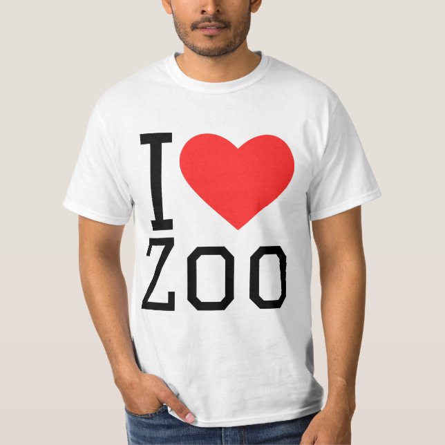 I love zoo T-Shirt (Front)