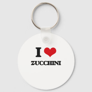 I love Zucchini Key Ring