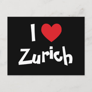 I Love Zurich Postcard