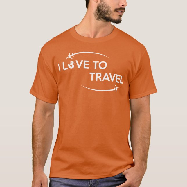 I Loveoravel funny T-Shirt (Front)
