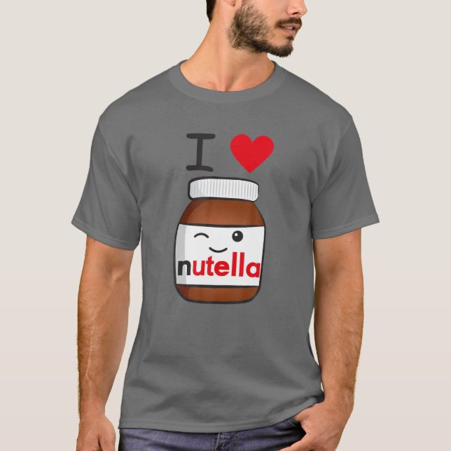 I Loves Nutellas T-Shirt (Front)