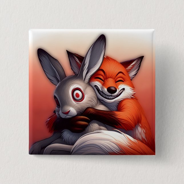 I Loves Yer, Buddy! 15 Cm Square Badge (Front)