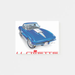 I LOVETTE UNIQUE CAR DESIGN POST-IT NOTES