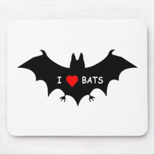 I Luv Bats Mouse Pad