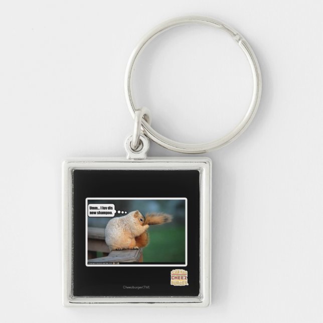I luv dis new shampoo key ring (Front)
