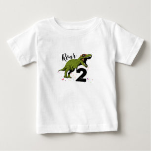 I’m 2 Dinosaur Birthday Toddler T-Shirt – Cute tee