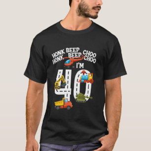 I m 40th Birthday Cool Trucks Lover 40 Year Old B  T-Shirt