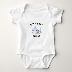 I’m a Baby Shark Bodysuit Cute Halloween Costume