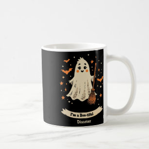 I’m A Boo-tiful Disaster – Cute Halloween Ghost De Coffee Mug