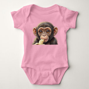 I’m a Cheeky Little Chimp! Baby Bodysuit
