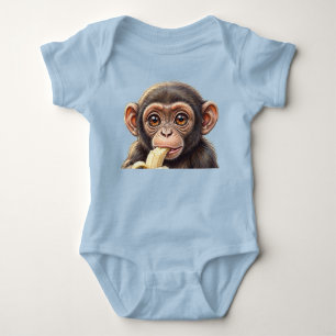 I’m a Cheeky Little Chimp! Baby Bodysuit