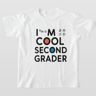 I’m a Cool Second Grader Back to School T-Shirt 