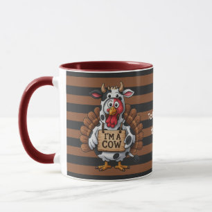 I’m a Cow Turkey Funny Thanksgiving Disguise Mug