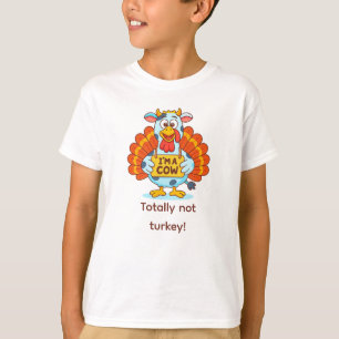 I’m a Cow Turkey Funny Thanksgiving Disguise T-Shirt
