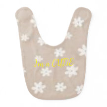 I’m a cutie baby bib
